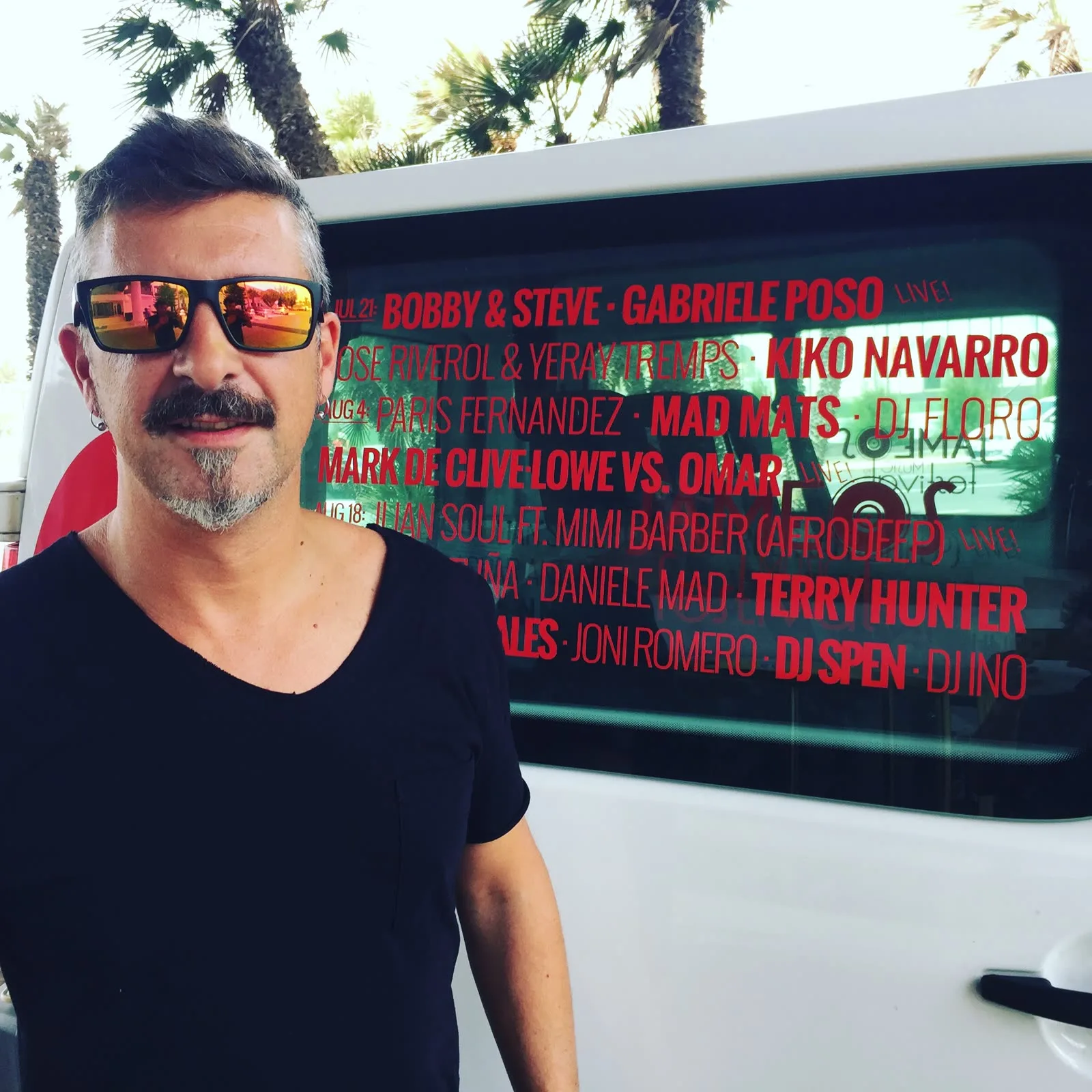 DJ INO at Jameos Festival 2017, Lanzarote