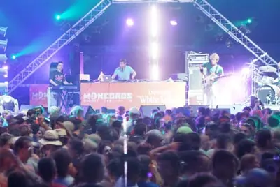 DJ INO and MC Johnny Def at Monegros Desert Festival 2007