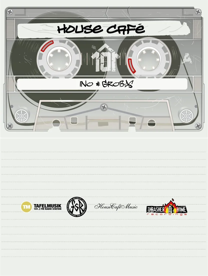 House Café flyer: House Café cassette