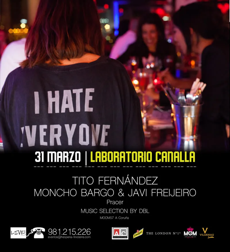 March 31, Laboratorio Canalla