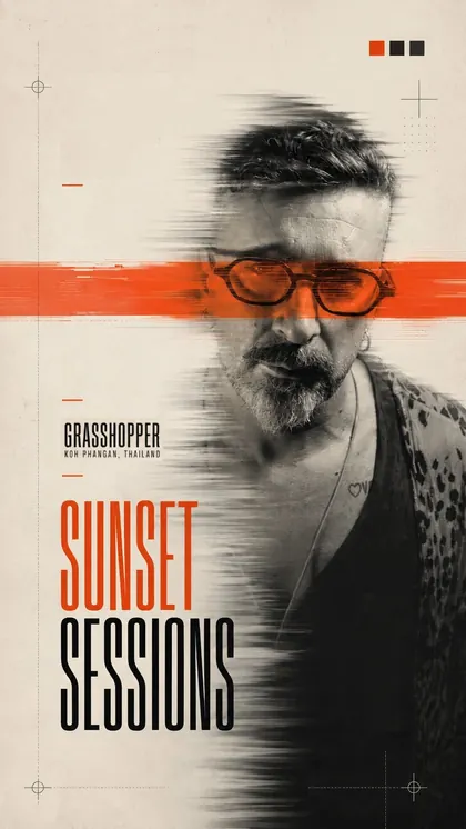 Sunset Sessions at Grasshopper, Koh Phangan